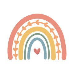 Adobe Illustrator Rainbow Art Work 