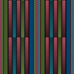 Mayan Serpent Scales: Vibrant Guatemalan Textile Pattern