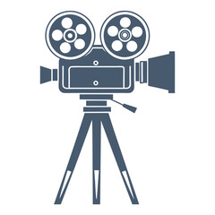 Obraz premium Film Camera Icon Classic and Professional Vector Design.