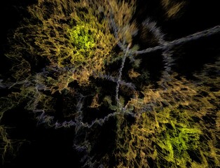 Imaginatory fractal abstract background Image