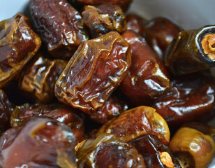 Close up of sweet dates