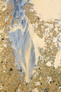 textures of sand and rock