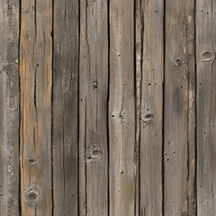 Fototapeta premium Weathered vertical grey brown wood planks texture.