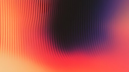 Abstract image with lines and color gradients blending together harmoniously