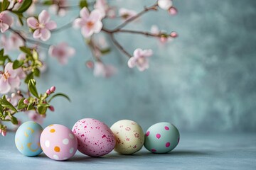 Obraz premium Easter Monday, copy space 