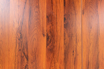 Ochre color flat solid wood board texture