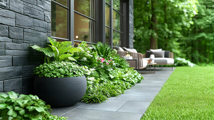 Modern Patio Landscaping