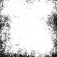 grunge black background with frame