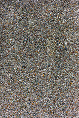 The exterior walls of the building are decorated with grey walls