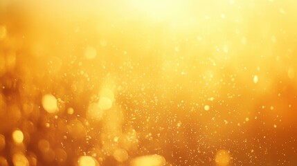 Golden Hour: Abstract Sparkle Background
