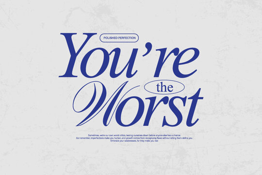 Urban Streetwear Aesthetic typography quotes vector graphic design