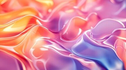 Obraz premium Abstract Liquid Flow