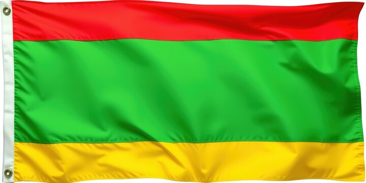 Red, Green, and Yellow Flag - Design Background