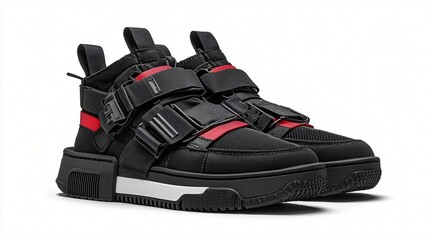 Modern Sneakers Studio Shot