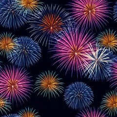 Fireworks Stock Photo