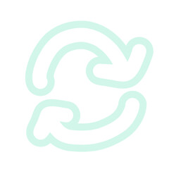 Arrow Doodle Pastel Colorful Brush Outline Cute Hand Drawn Shape