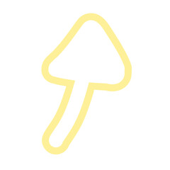 Arrow Doodle Pastel Colorful Brush Outline Cute Hand Drawn Shape