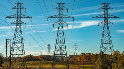 high voltage power lines