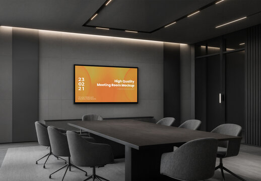 Meeting Room Mockup