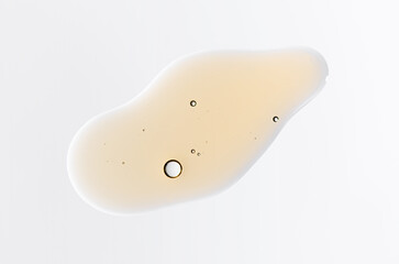 Textured background of cosmetic moisturizing gel or skin serum