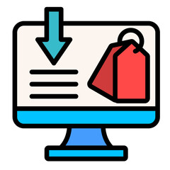 Landing Page  Icon Element For Design	