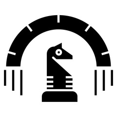 Strategic vector icon