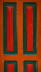 fondo vertical de madera pintada - foto de stock 