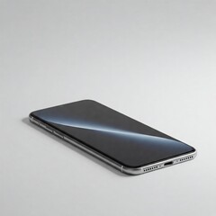 Smartphone in a white backgorund