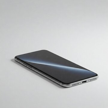 Smartphone in a white backgorund