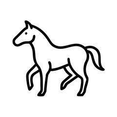 Naklejka premium horse vector illustration