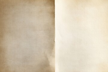 Scholarly design featuring cream and brown book page texture with golden ratio fold and inviting space for text