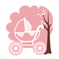 baby girl stroller