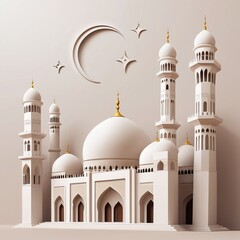 Obraz premium Masjid, mosque