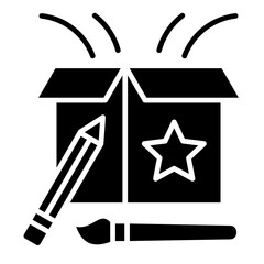 Packaging  Icon Element For Design	