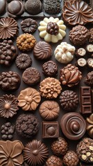Exquisite Chocolate Symphony: A Delectable Array of Gourmet Confections, Rich Cocoa Indulgence, and Artisan Treats for a Sweet Celebration of Flavors