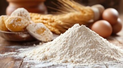 gluten free food flour bread pasta