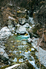 Les Alpes du Sud sous la neige  