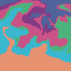 Abtract paint Blue, Pink, magenta, Green, color use for wallpaper