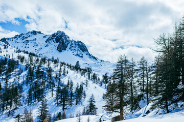 Les Alpes du Sud sous la neige  
