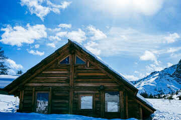 Les Alpes du Sud sous la neige  