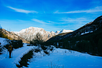 Les Alpes du Sud sous la neige  