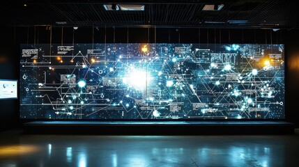 Neural Net Data Visualization Wall