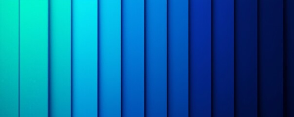Vibrant Blue and Turquoise Gradient Background with Vertical Stripes and Shades