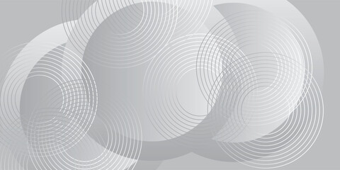 Fototapeta premium bright white dynamic abstract vector background with diagonal lines. 3d business presentation banner cover for sales event. Fast moving soft circles wave lines decoration