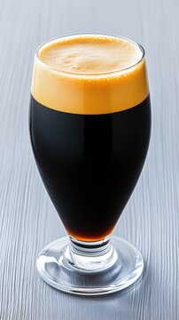 Beer Stout. A dark, rich beer with flavors of coffee, chocolate, and caramel (e.g., Guinness).