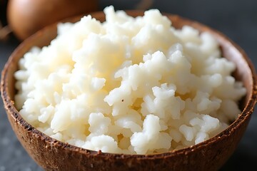 Cooking delicious mashed potatoes at home kitchen food recipe cozy environment close-up