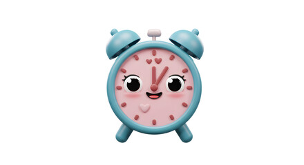 Adorable Cartoon Alarm Clock: A Cute Timekeeping Companion