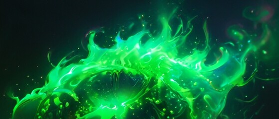 abstract green background