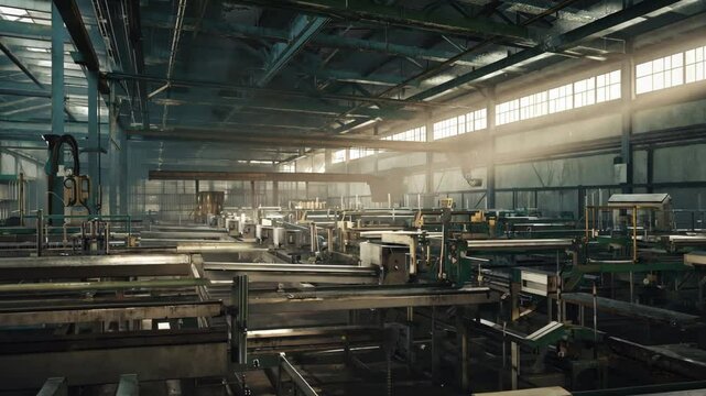 静寂に刻まれた工場の記憶 - Memories Etched in the Silence of an Abandoned Factory