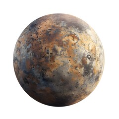 Fototapeta premium Detailed Planetary Surface with Unique Textures and Colors